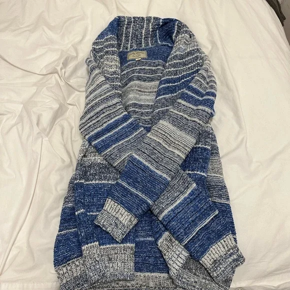 Lucky Brand blue cardigan - Picture 2 of 4